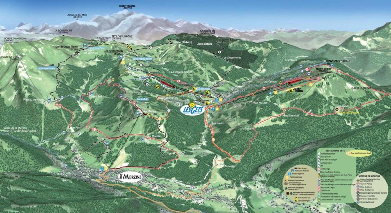 Just Morzine - Chalet Luna Bagian luar foto